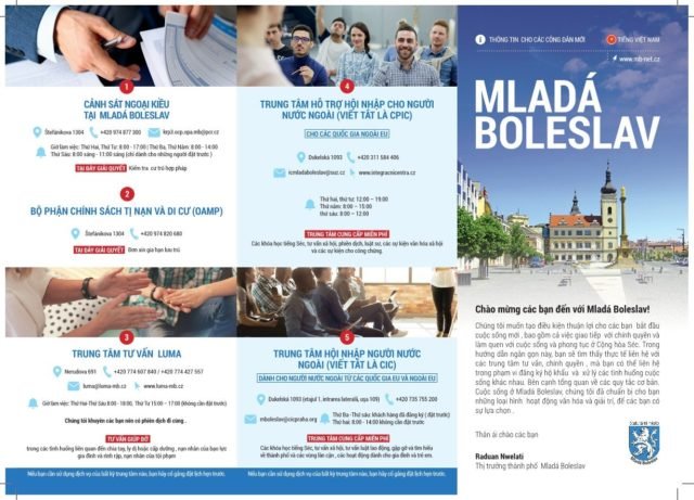 Thông tin liên hệ cần thiết cho người Việt sinh sống tại Mlada Boleslav Thông tin liên hệ cần thiết cho người Việt sinh sống tại Mlada Boleslav