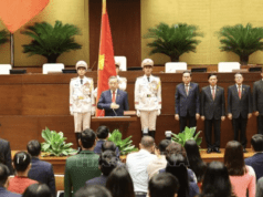 Đại tướng Tô Lâm chính thức trở thành Chủ tịch nước Cộng hoà xã hội chủ nghĩa Việt Nam nhiệm kỳ 2021 – 2026.