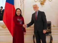 Tổng thống Séc Petr Pavel đã tiếp Phó Chủ tịch nước Việt Nam Võ Thị Ánh Xuân tại Lâu đài Praha.