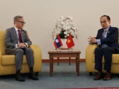 Bộ trưởng Ngoại giao Lê Hoài Trung tiếp xúc song phương tại Hội nghị Ngoại trưởng ASEAN-EU lần thứ 25